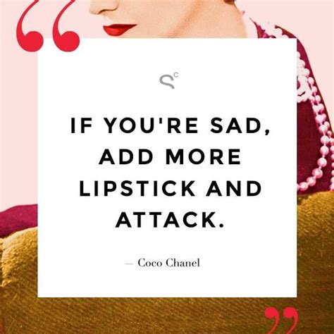 coco chanel quotes instagram|coco chanel quotes lipstick.